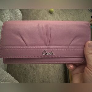 Genuine leather Coach wallet
